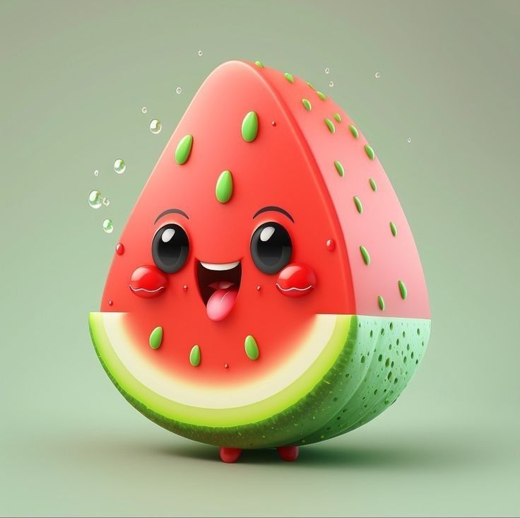 cute watermelon backgrounds 0058