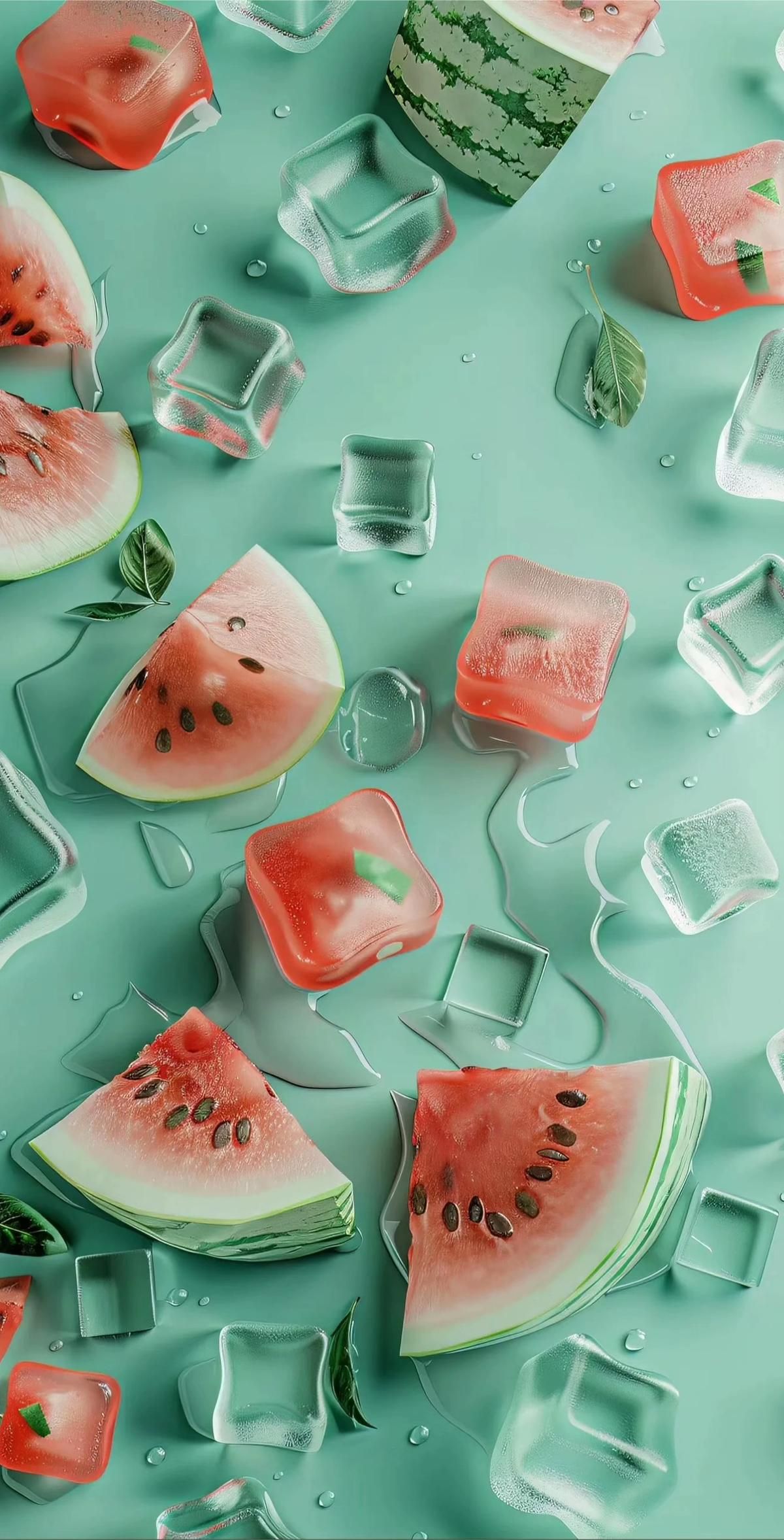 cute watermelon backgrounds 0088