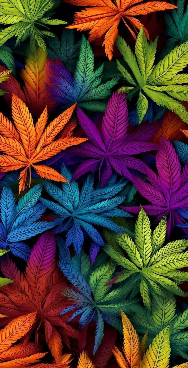 cute weed backgrounds 0029