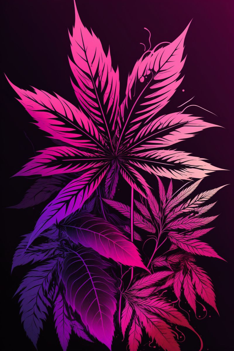 cute weed backgrounds 0071