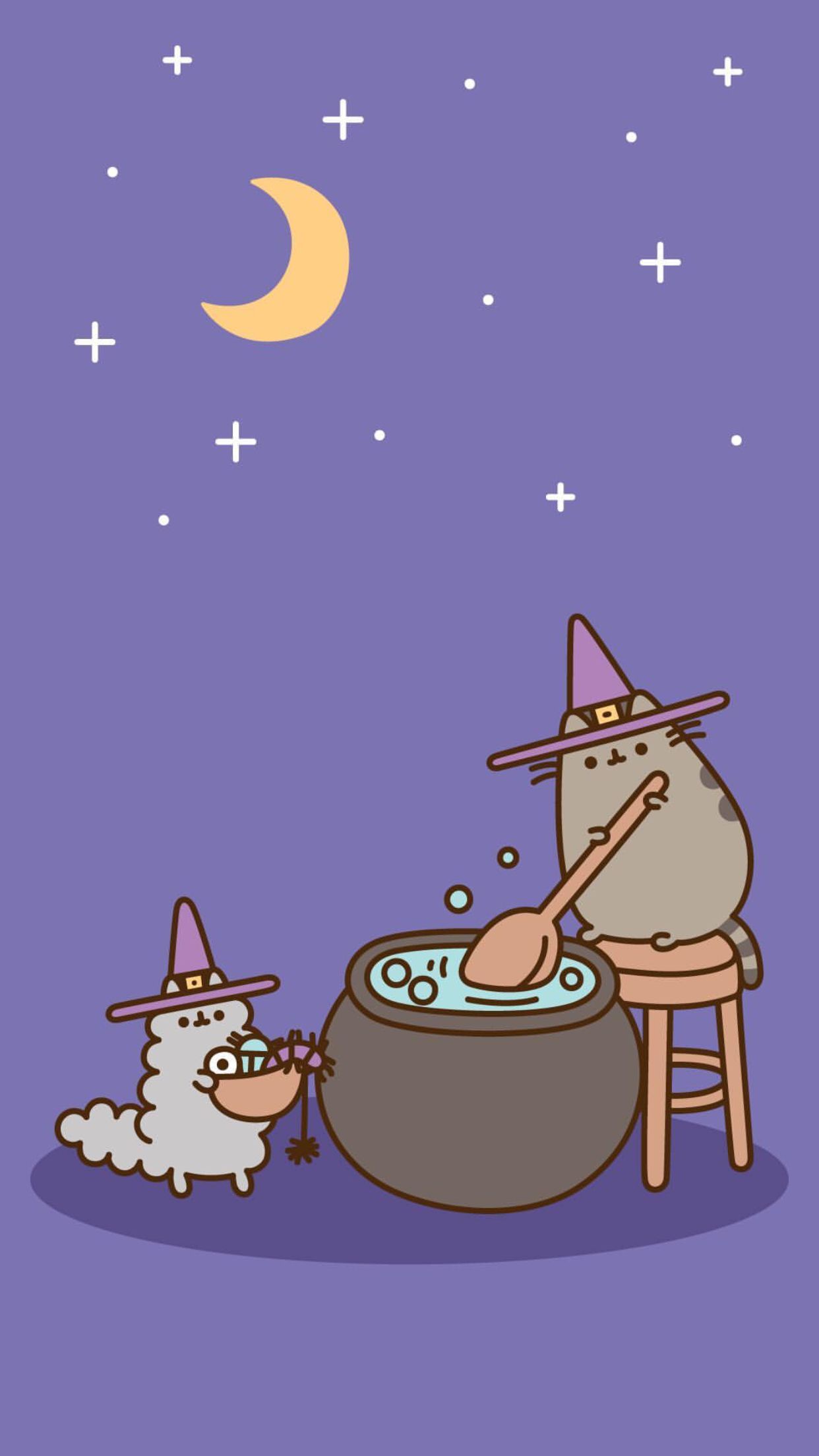 cute Witch background 0061