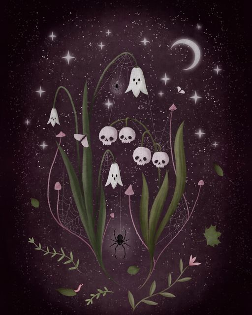 cute Witch background 0081