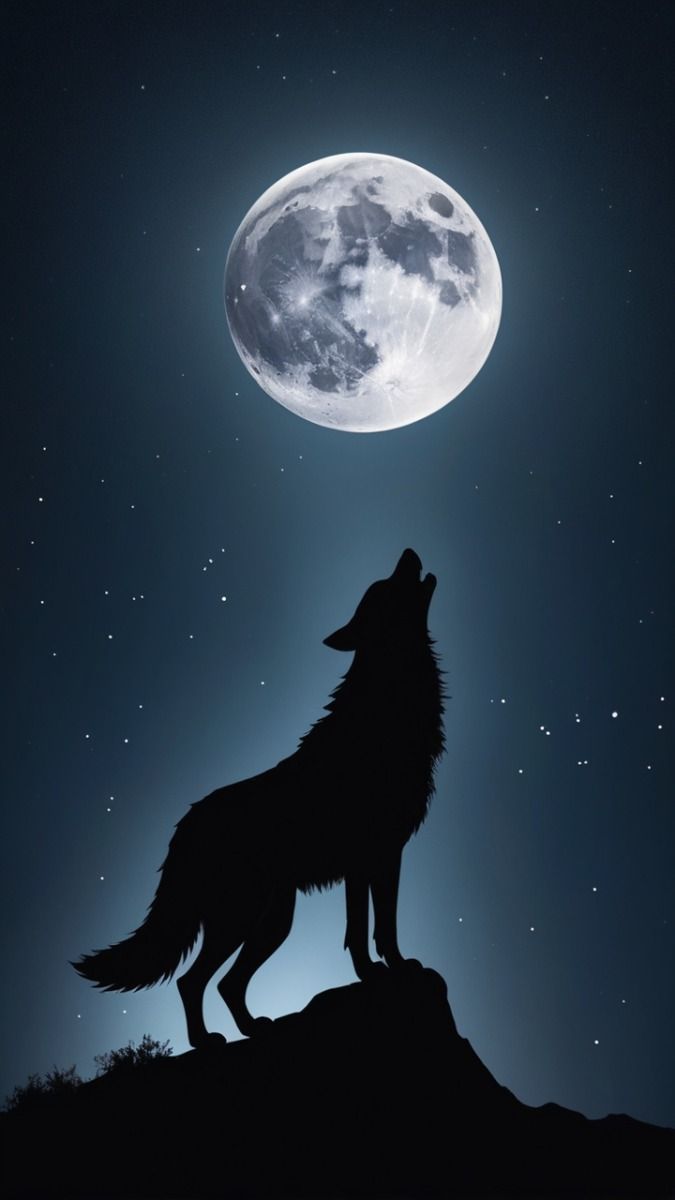 cute wolf backgrounds for smartphones