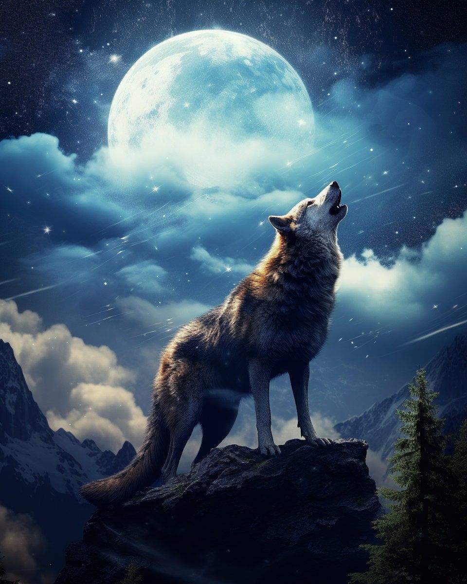 cute wolf backgrounds 0024