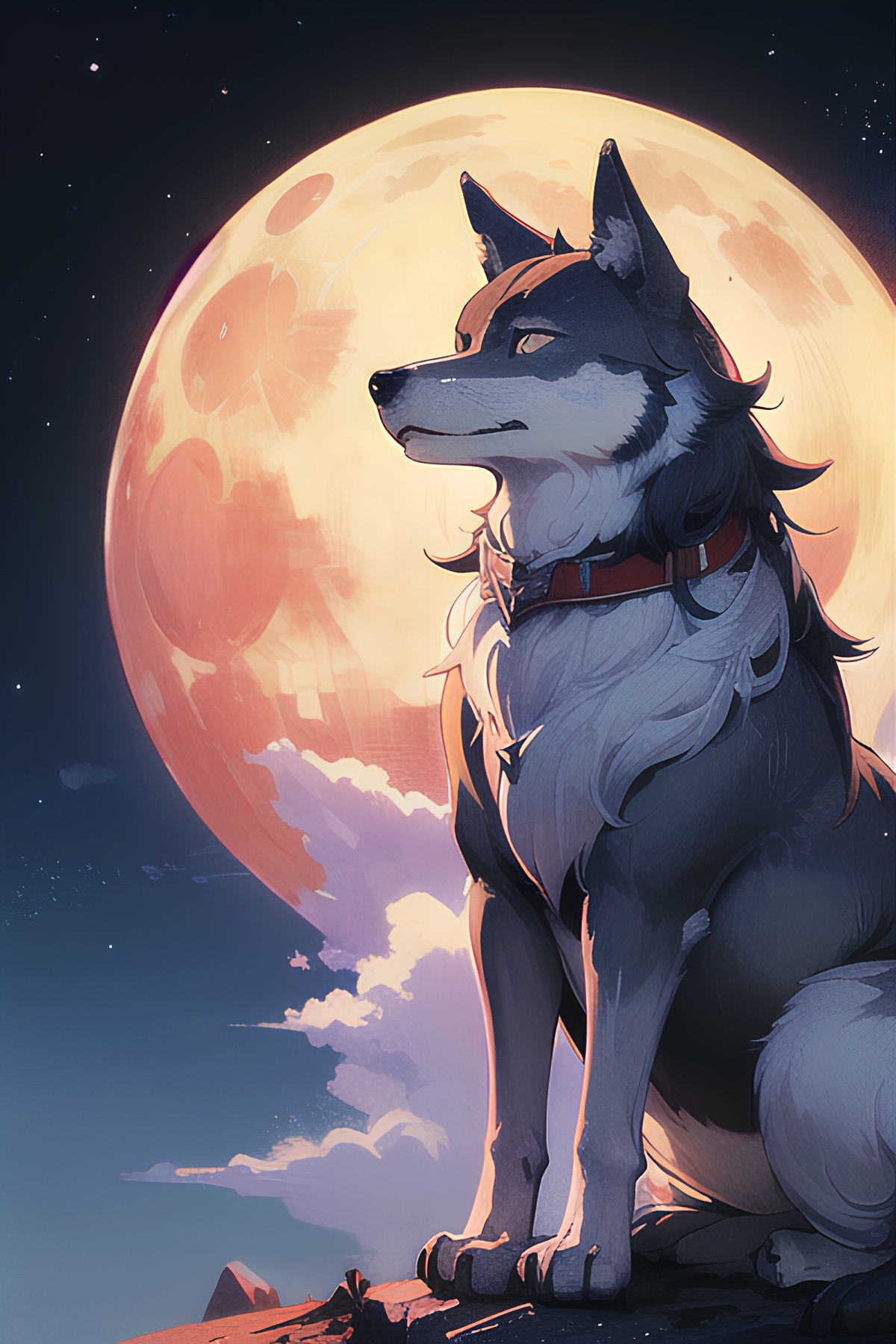 cute wolf backgrounds 0087