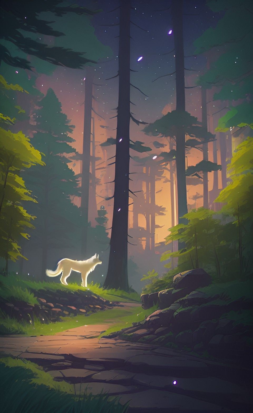 cute wolf backgrounds 0092