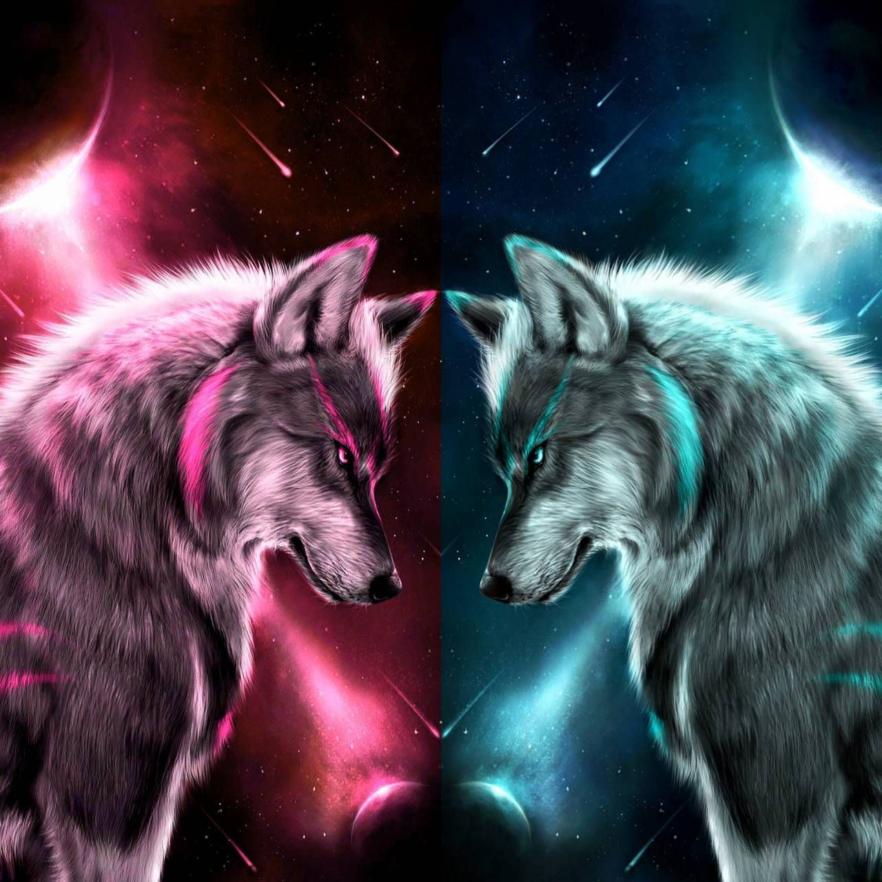 cute wolf backgrounds 0099