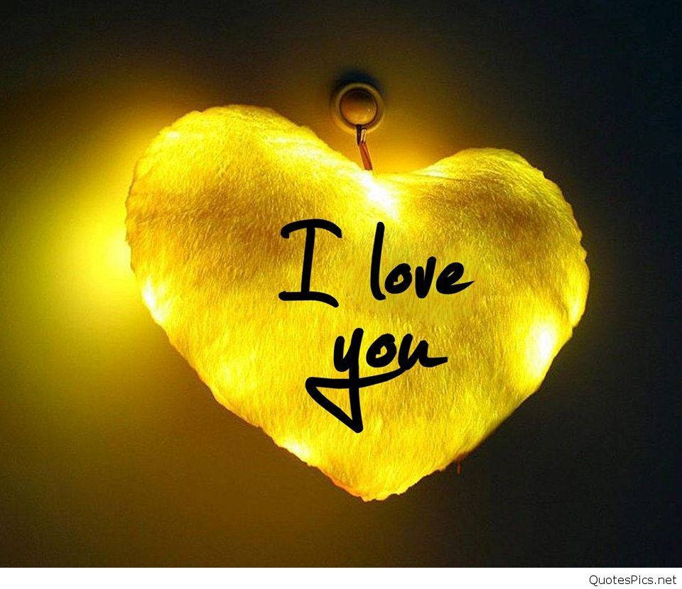 cute yellow heart background 0027