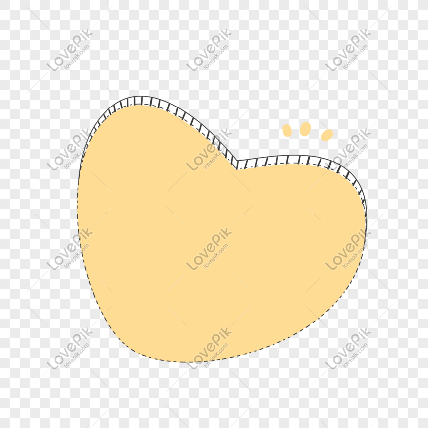 cute yellow heart background 0043