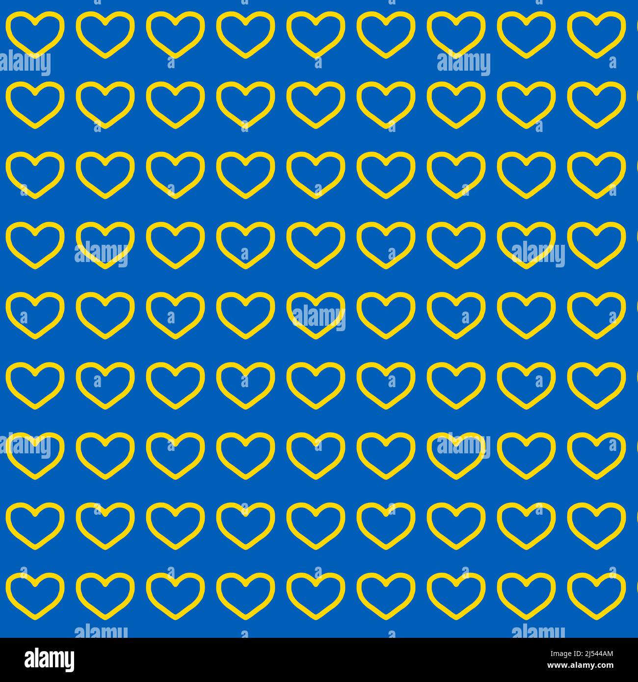 cute yellow heart background 0044