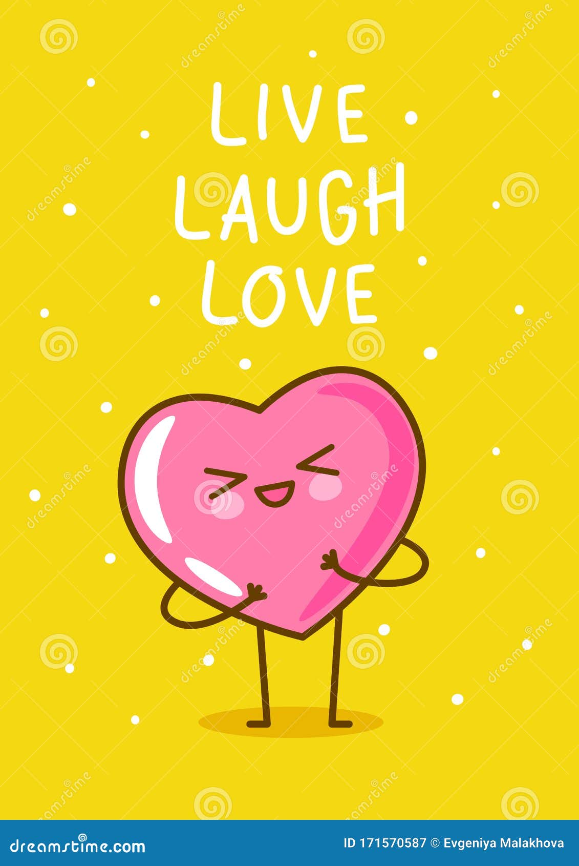 cute yellow heart background 0046