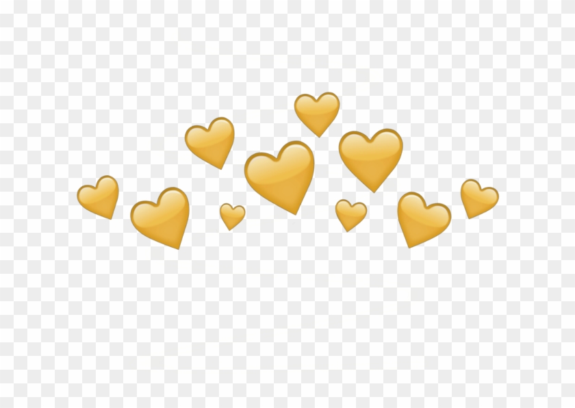 cute yellow heart background 0088