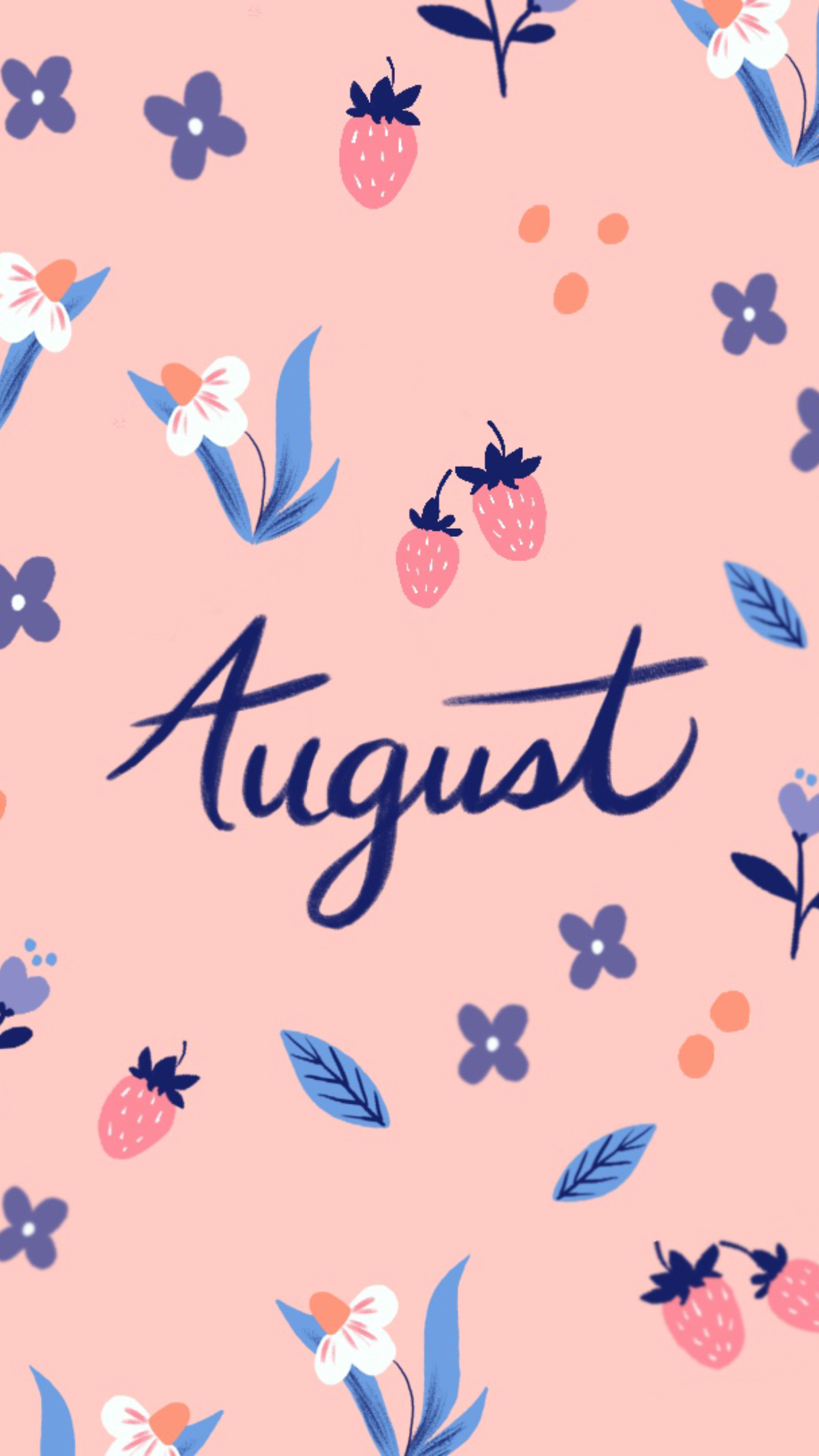 delightful August backgrounds for social media