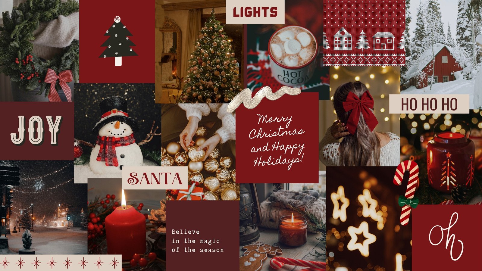 delightful Christmas backgrounds for visuals