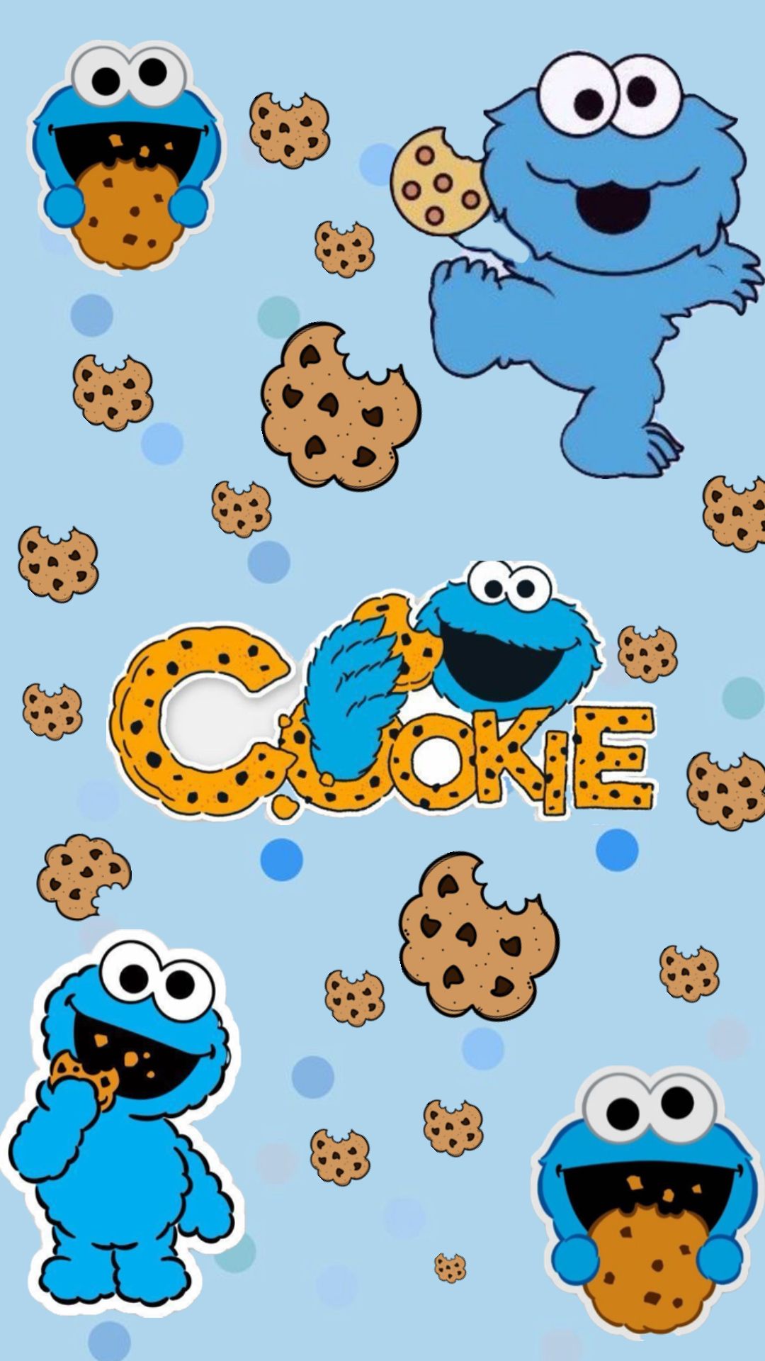 delightful Cookie Monster backdrop ideas