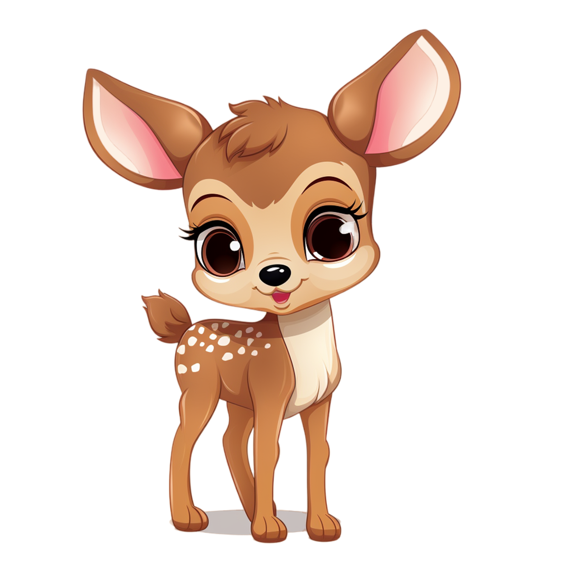 delightful cute deer illustrations for personal projects