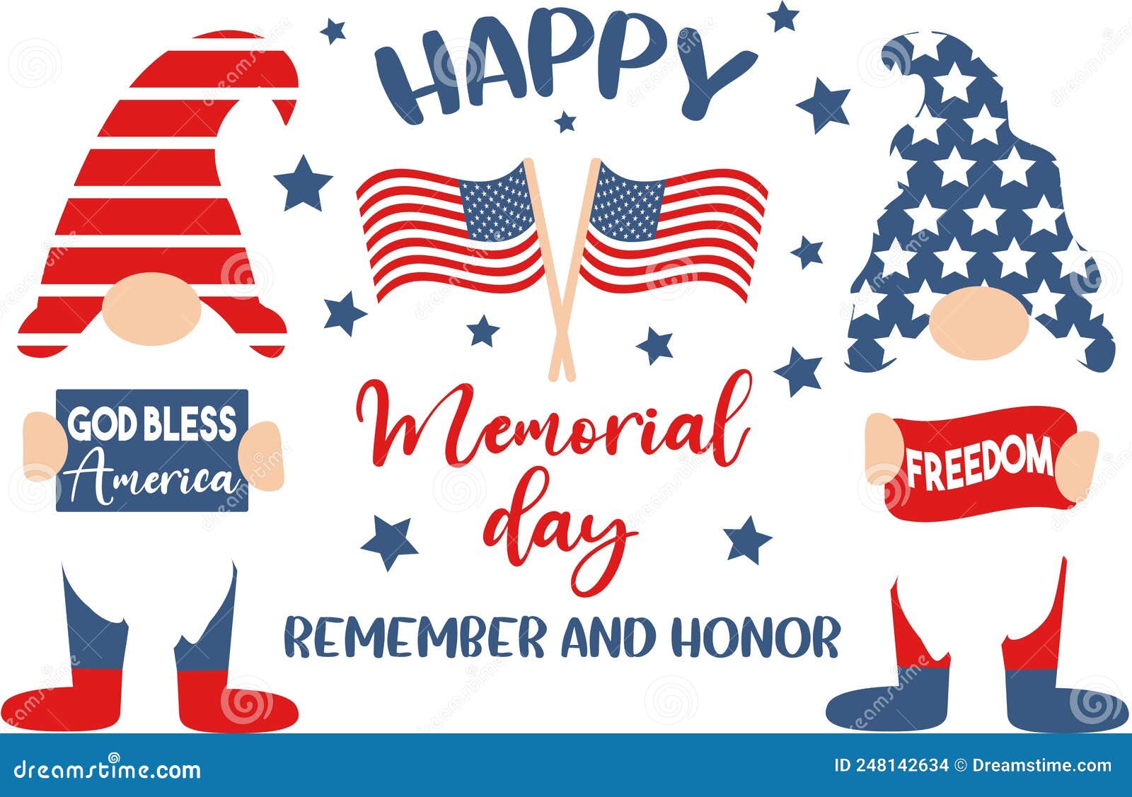 delightful cute Memorial Day backgrounds for celebrations