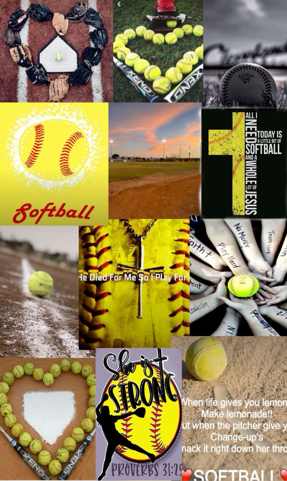 delightful softball backgrounds for social media