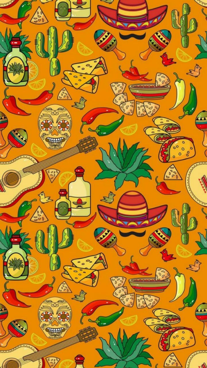 delightful taco background aesthetics.