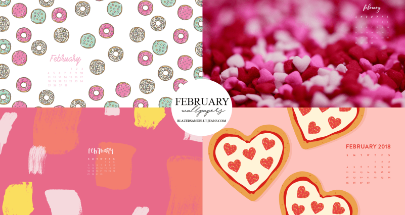 enchanting cute backgrounds in February.