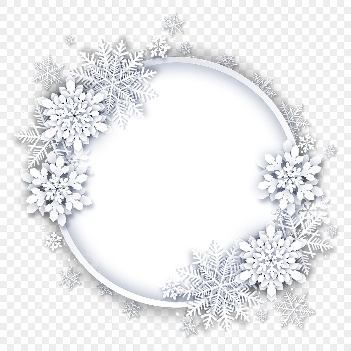 enchanting cute snowflake background for wallpapers.