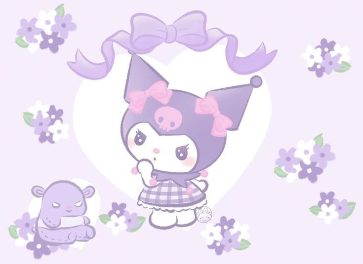 enchanting Kuromi backgrounds for creative projects.