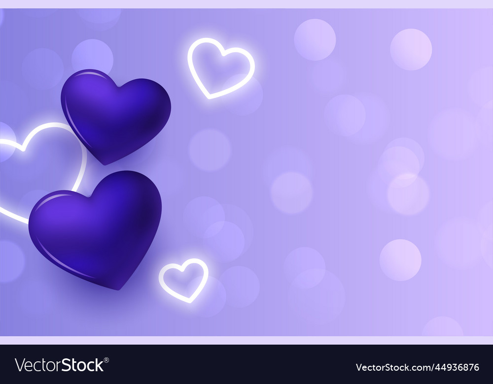 enchanting purple heart background visuals.