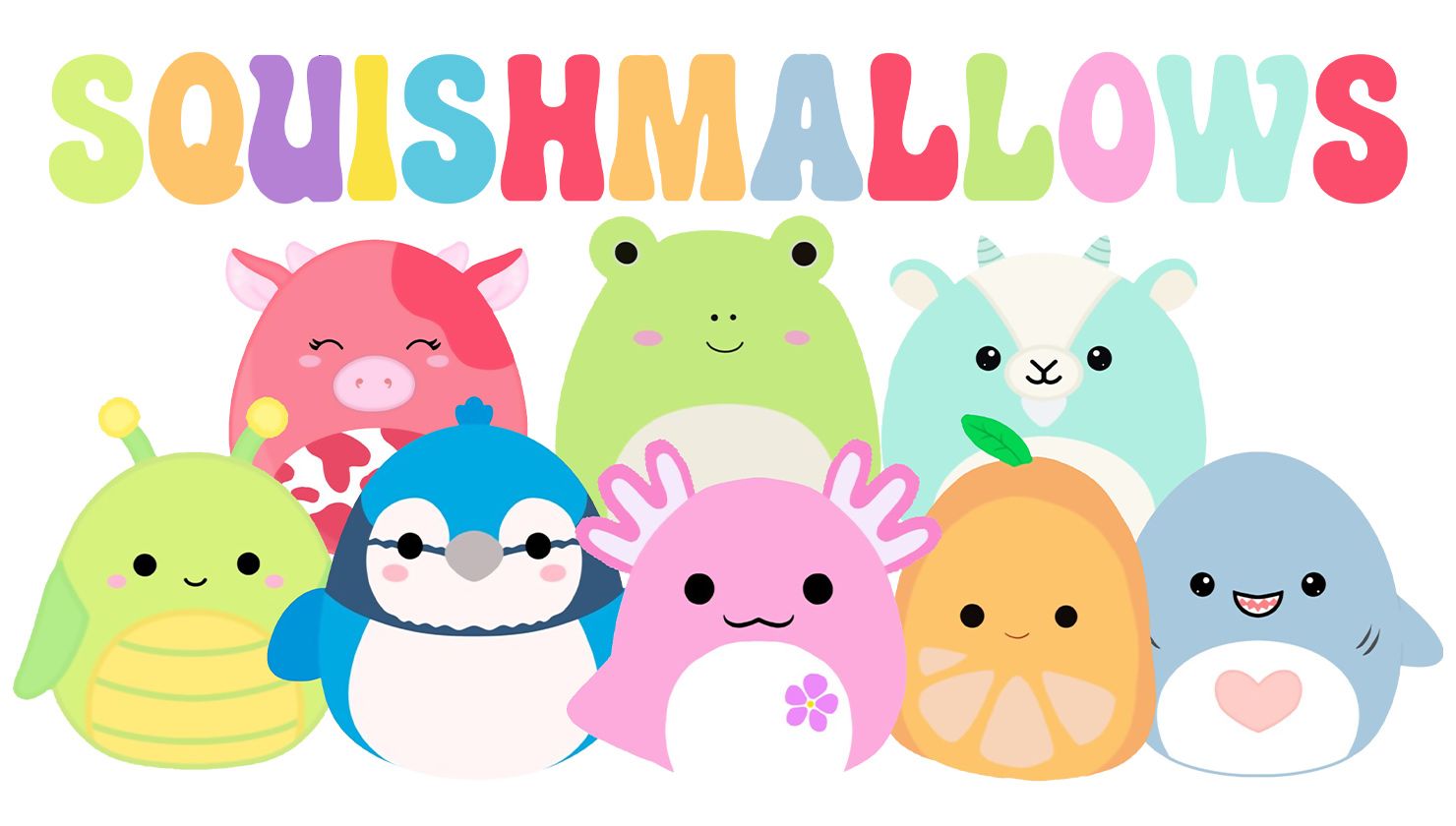 enchanting Squishmallow backdrop collections.