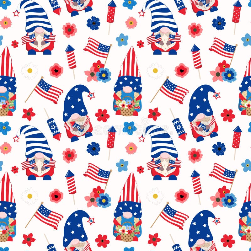 eye-catching cute backgrounds for July celebrations