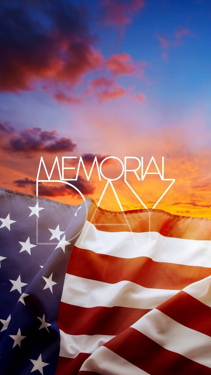 festive cute Memorial Day backgrounds for events