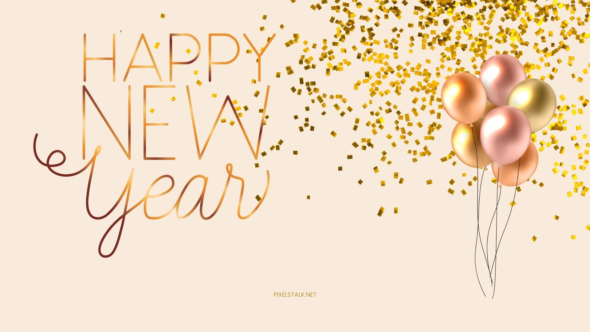 festive cute New Years backgrounds