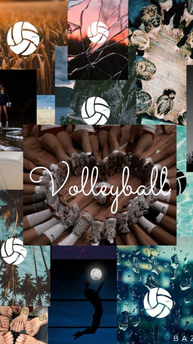 Heartwarming volleyball backgrounds for devices