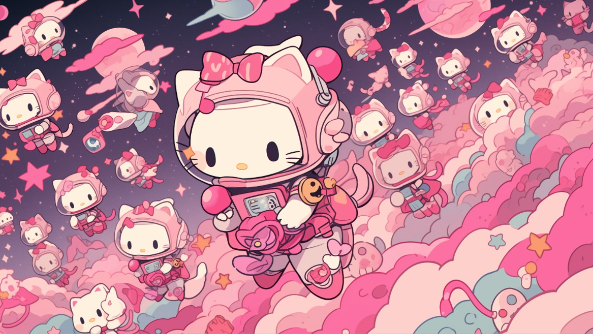 Hello Kitty cute backgrounds 0034