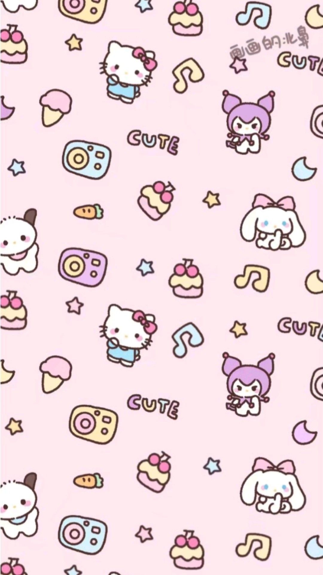 Hello Kitty cute backgrounds 0037