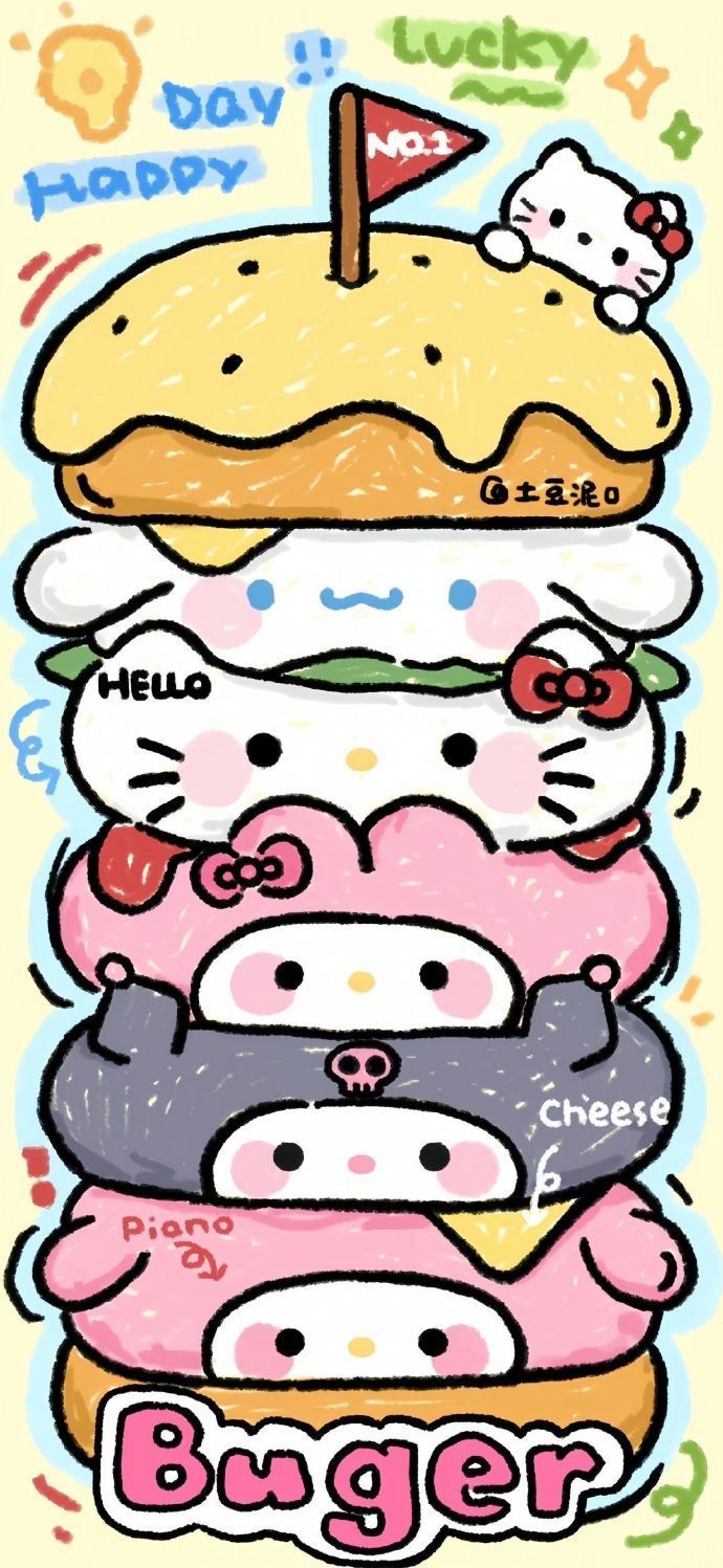 Hello Kitty cute backgrounds 0087