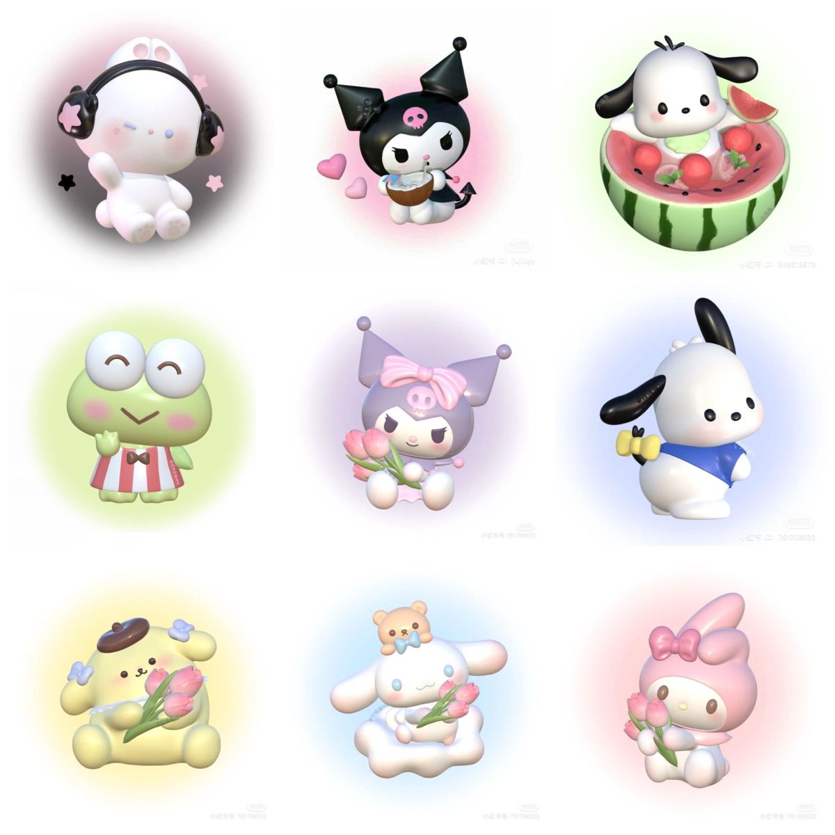 Hello Kitty cute backgrounds 0096