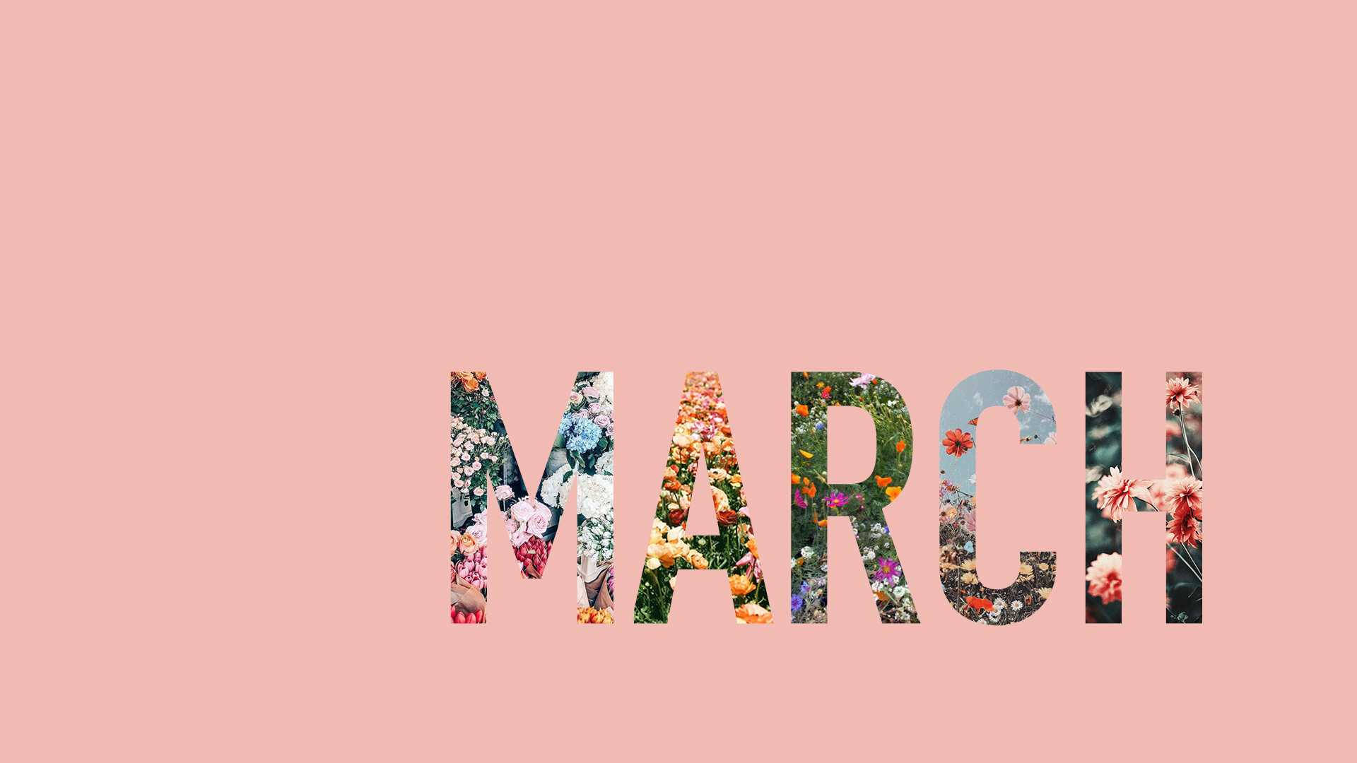 lovely March themed backgrounds