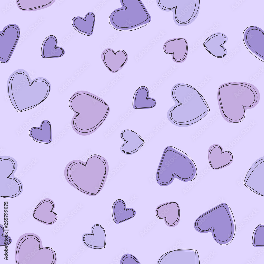 lovely purple heart backdrop images