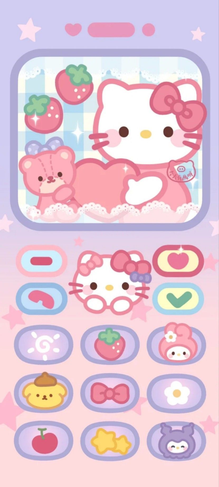 lovely Sanrio motifs for social media.