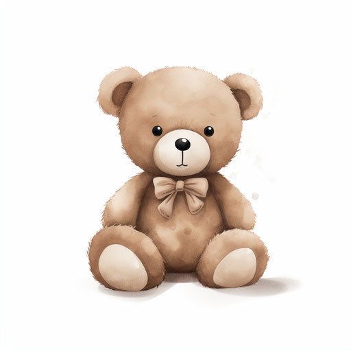 lovely Teddy Bear illustrations