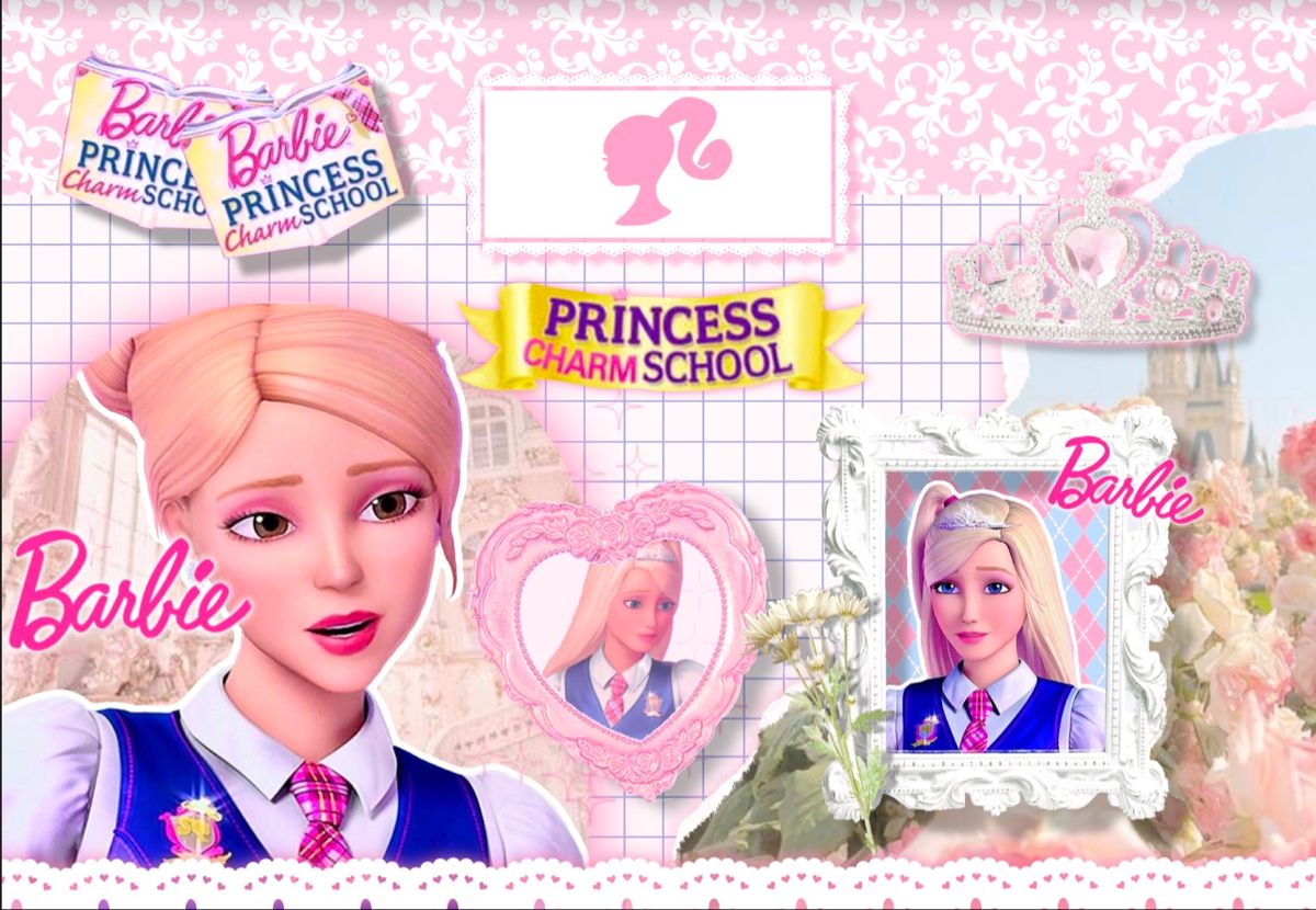 pastel cute Barbie backgrounds