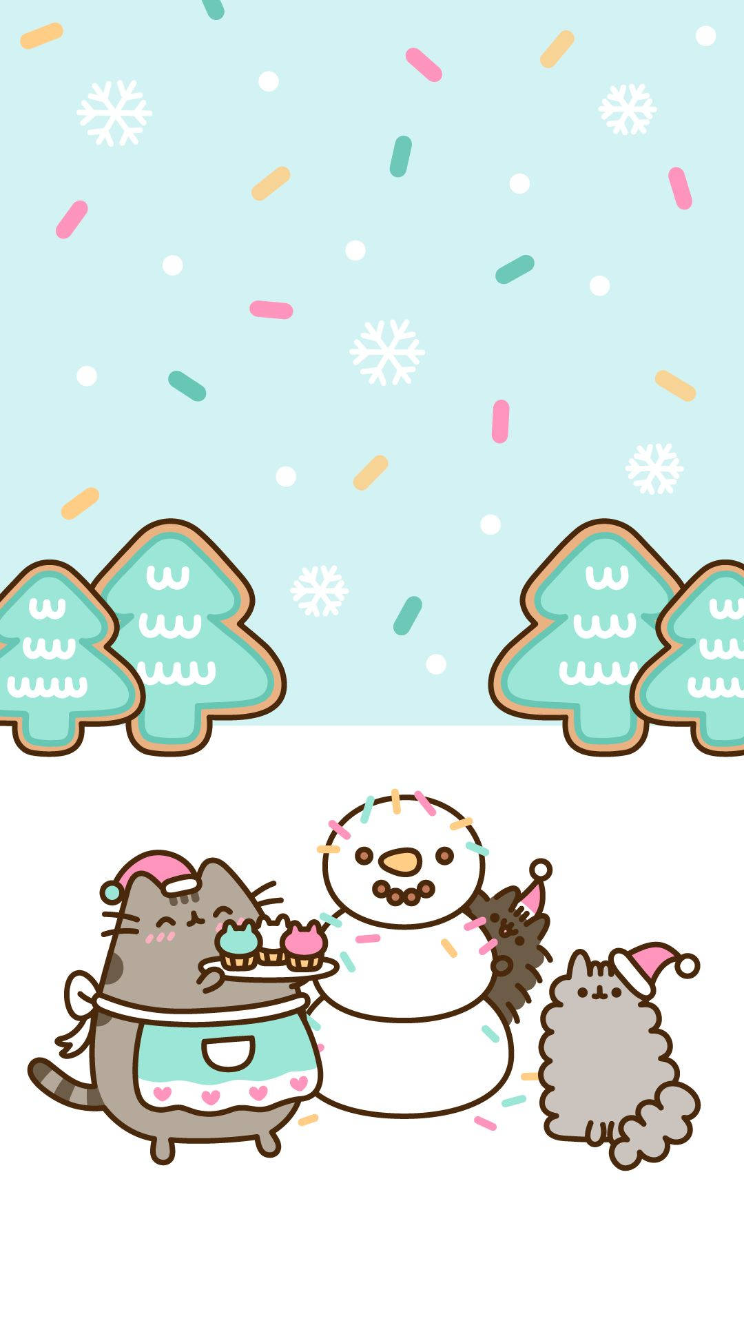 playful Christmas-themed backgrounds