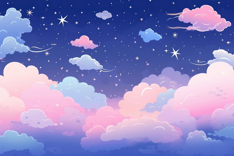 playful cute background drawing themes