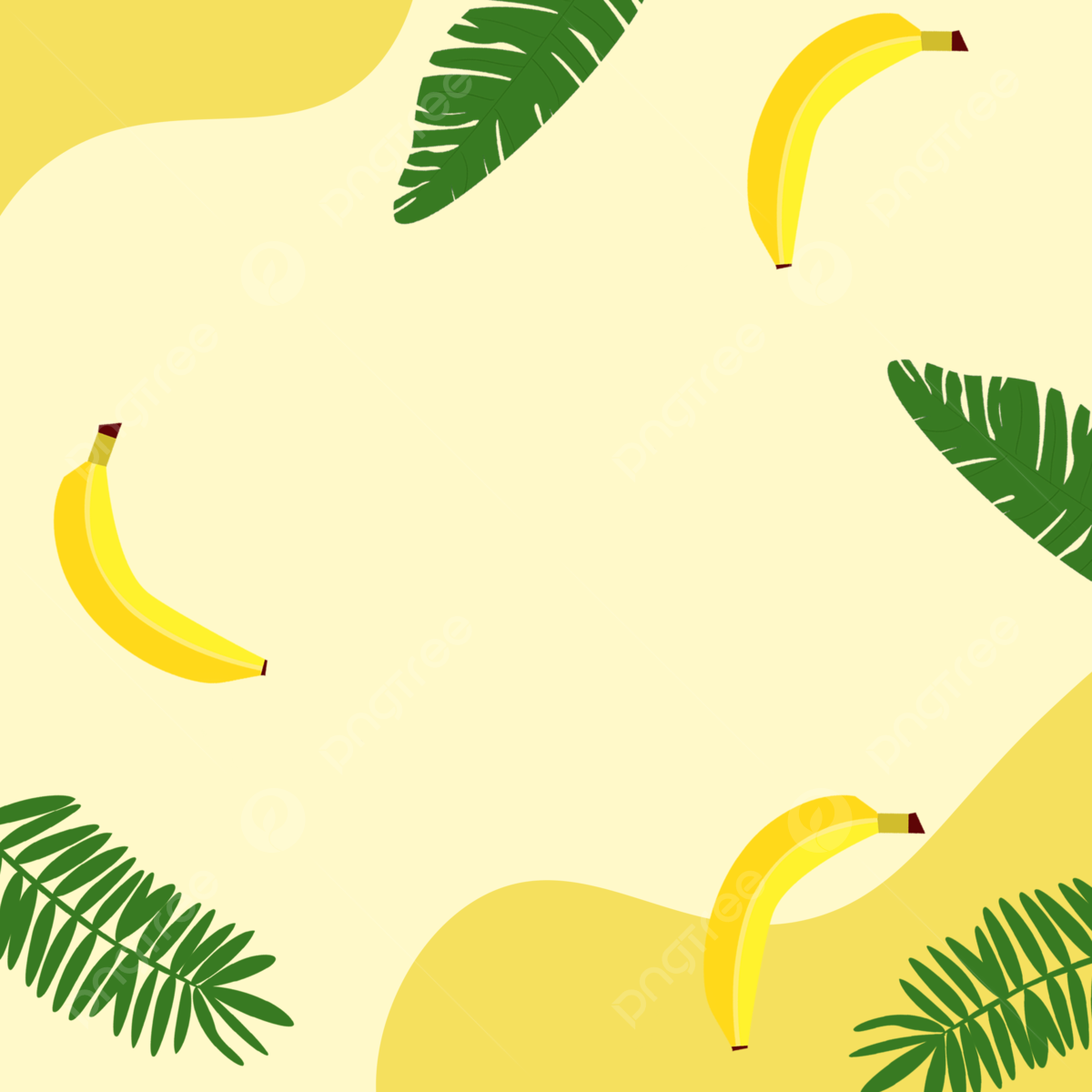 playful cute banana designs