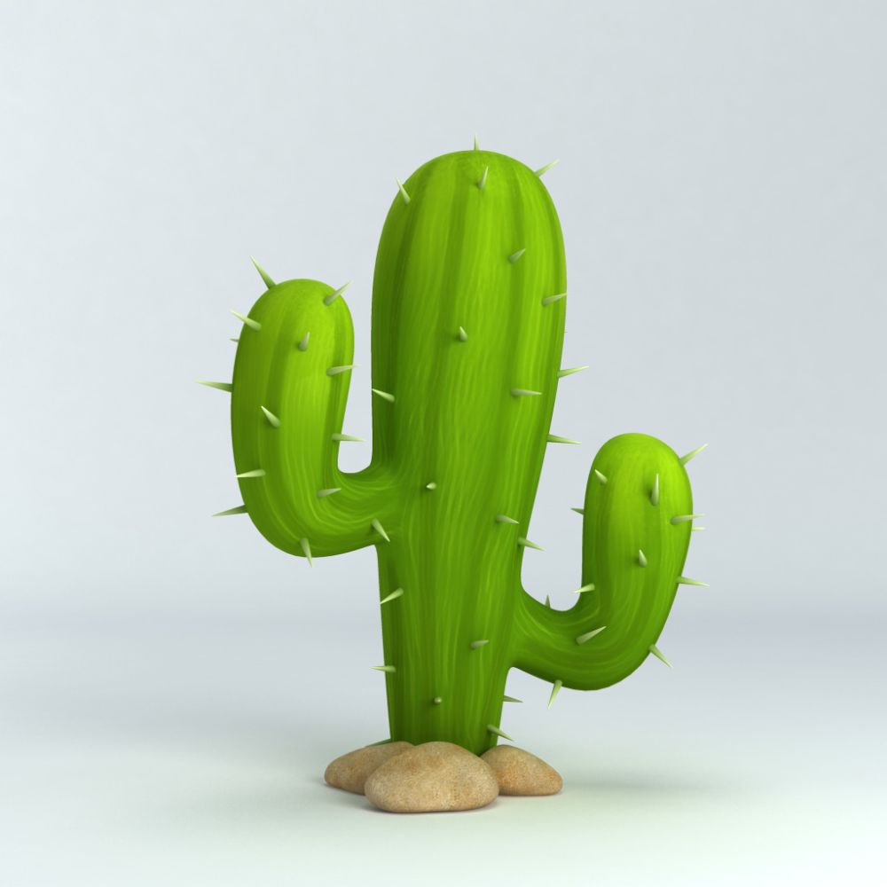 playful cute cactus backgrounds for digital art