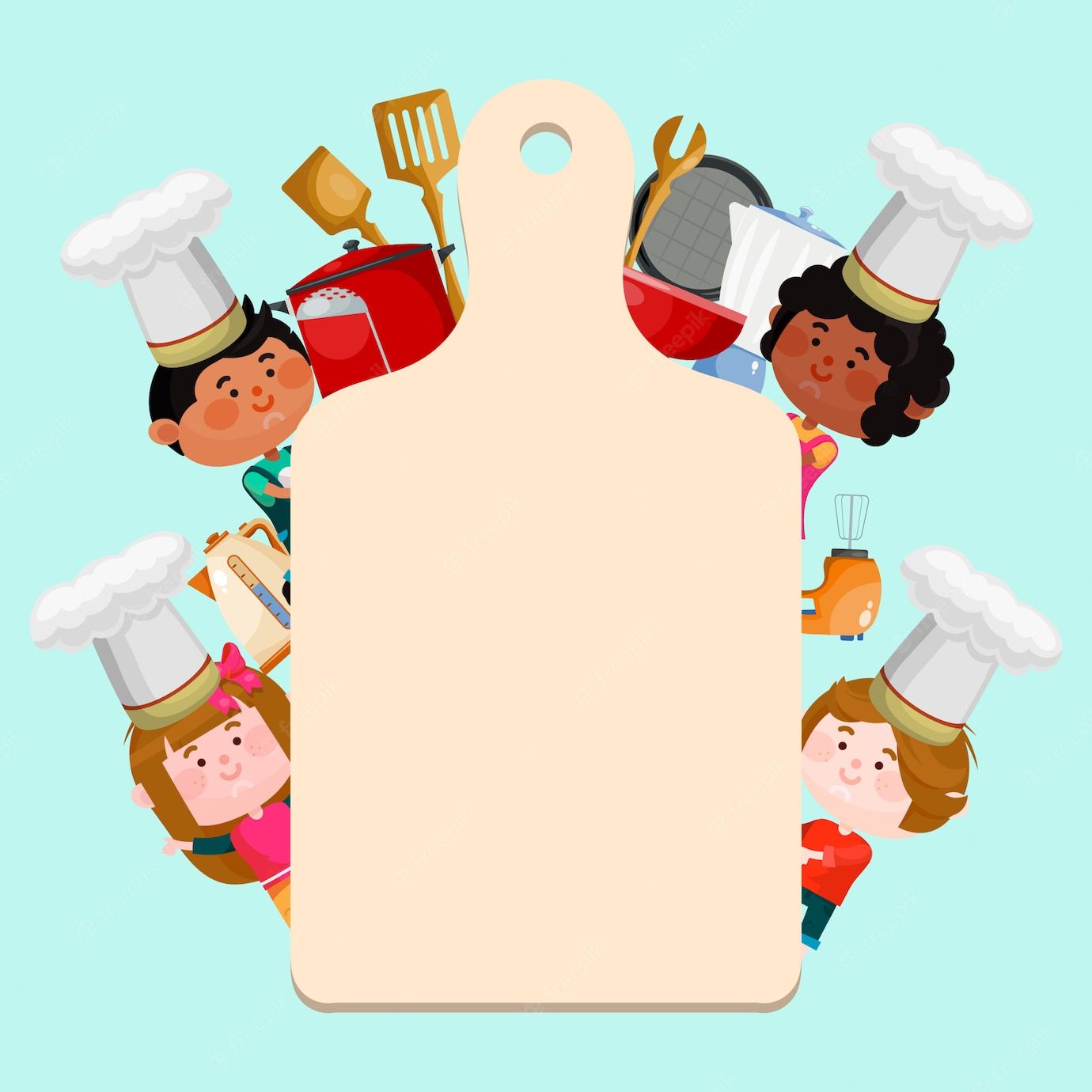 playful cute cooking background designs