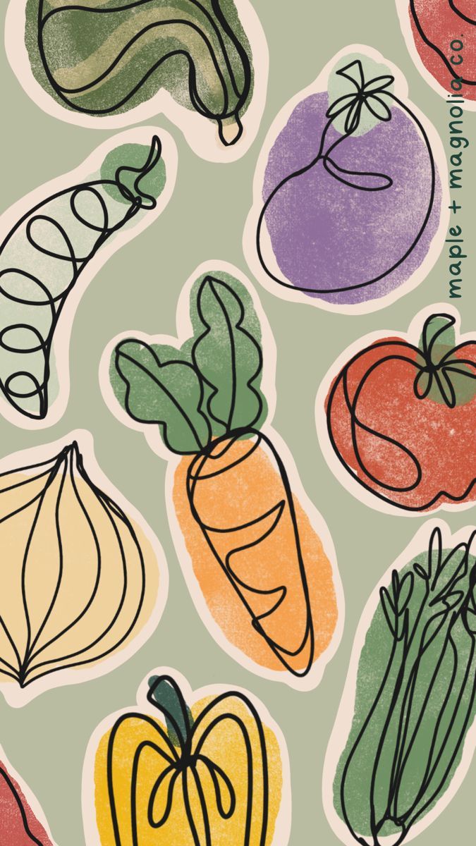 playful cute fruit backgrounds