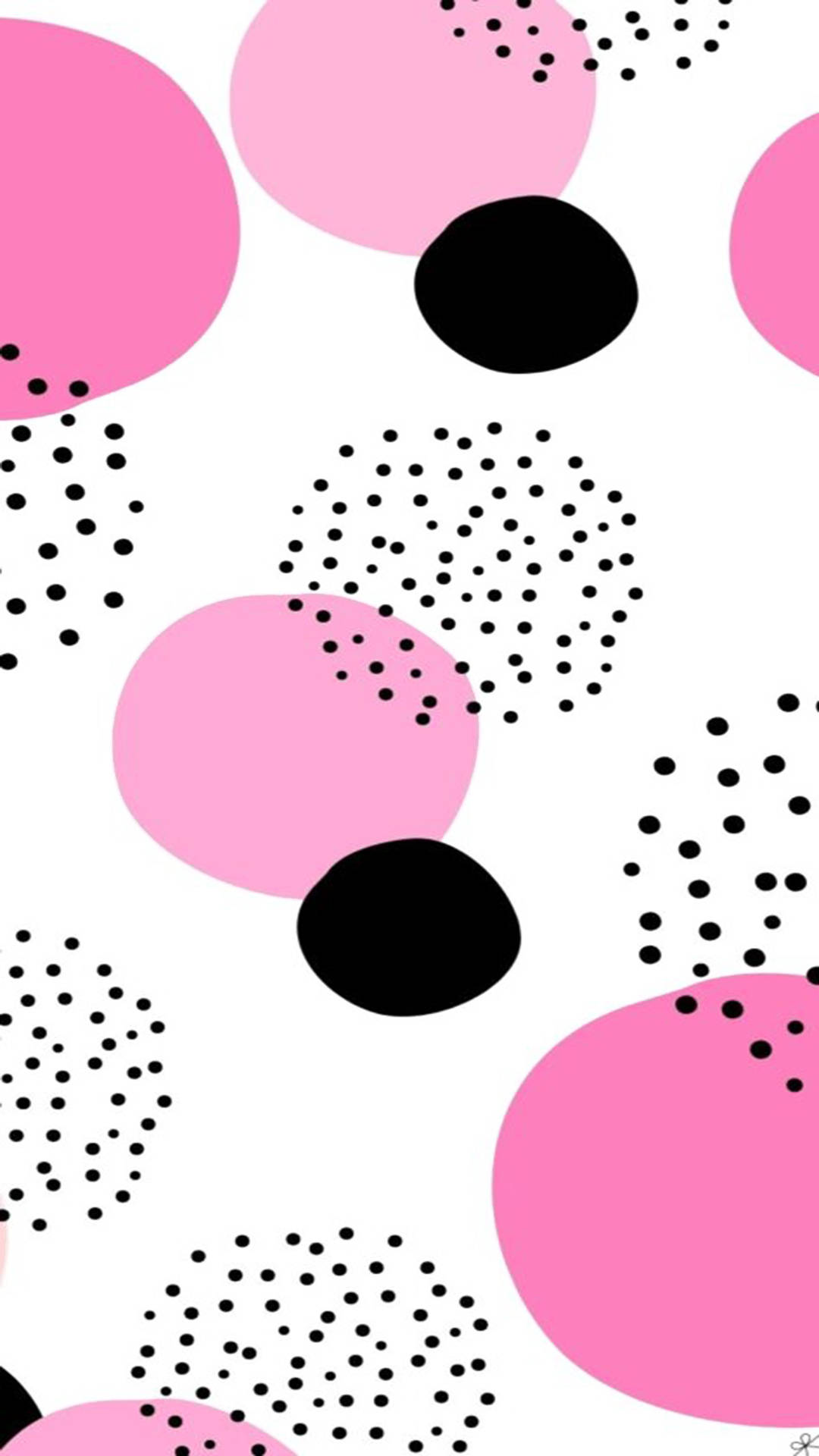 playful cute pink and black backgrounds for social media