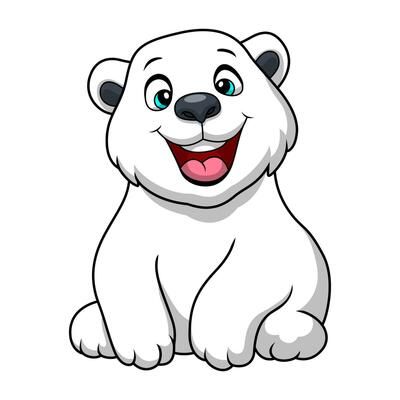 playful cute Polar Bear images