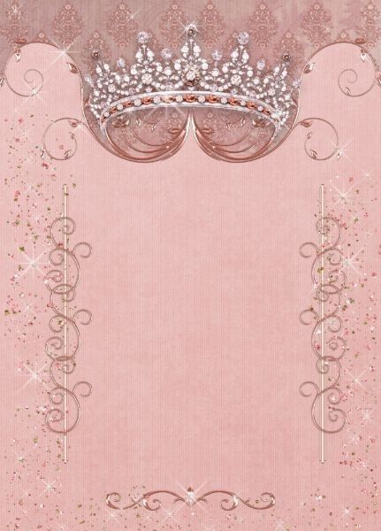 playful cute princess backgrounds for children.